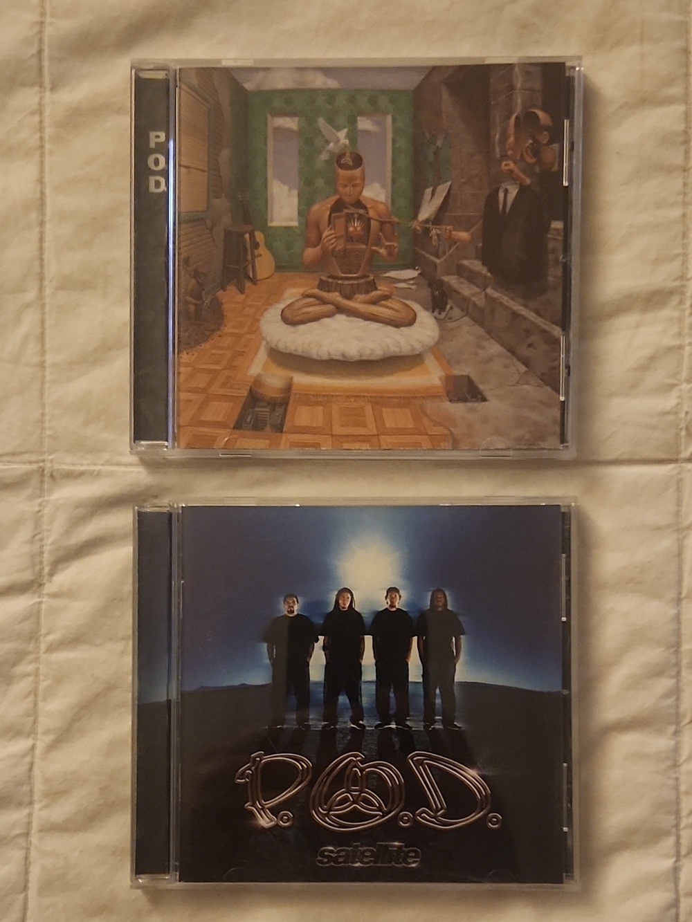 Satellite CD - Black & Blue Cover Options